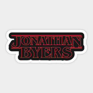 Jonathan Byers Sticker